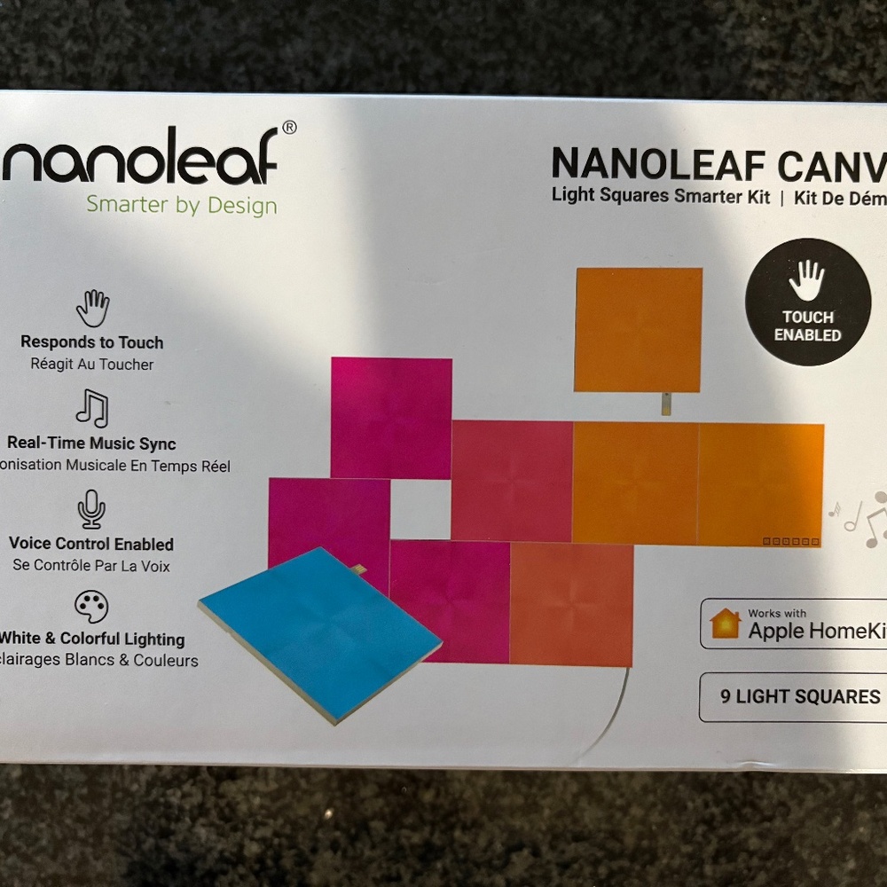 Nano leaf smarter kit light squares
